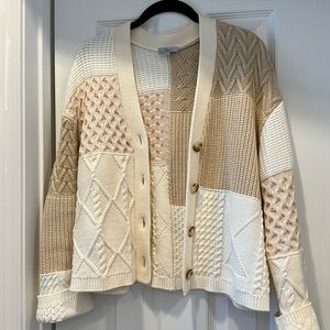 Nordstrom Rails Neutral very well made sweater Size Small